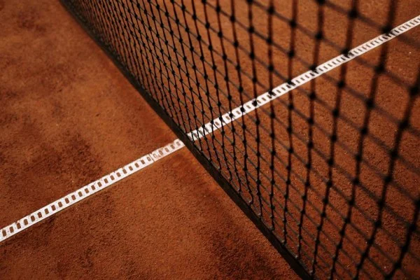tennis baseline rally hard court